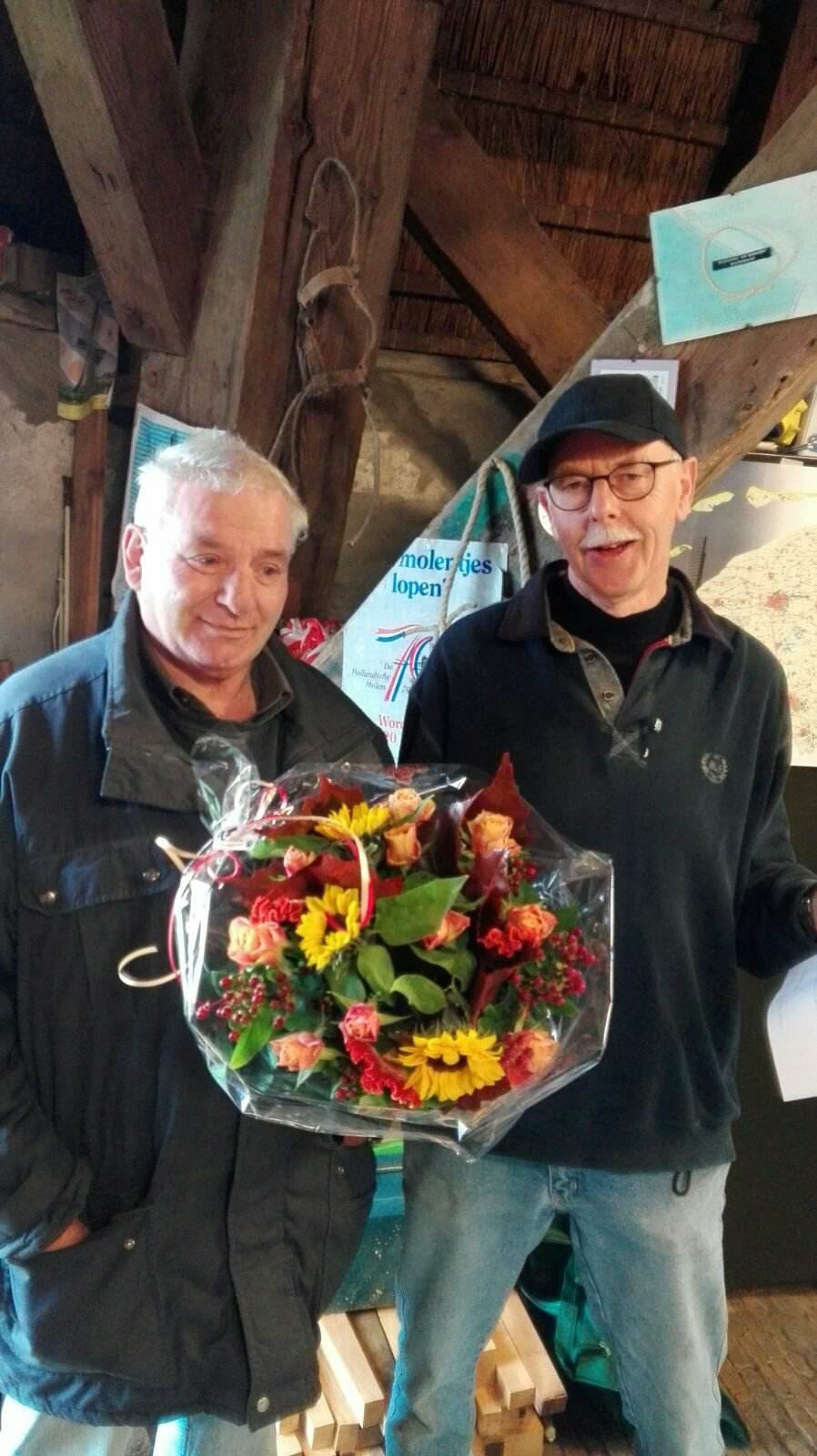 Gerlof Osinga geslaagd (11-10-2017) Stichting Molens in Menaldumadeel